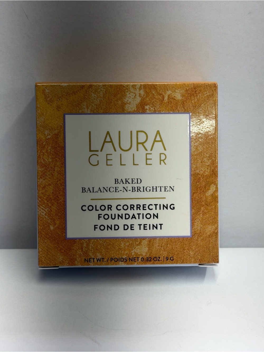 Laura Geller Baked Balance-N-Brighten Foundation Light 0.32 oz 9g NIB